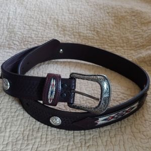 NWOT. Western mens leather belt